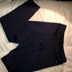 VOGO navy blue athletic leggings//polyester// $10